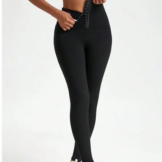 LEGGING A CROCHET TAILLE HAUTE