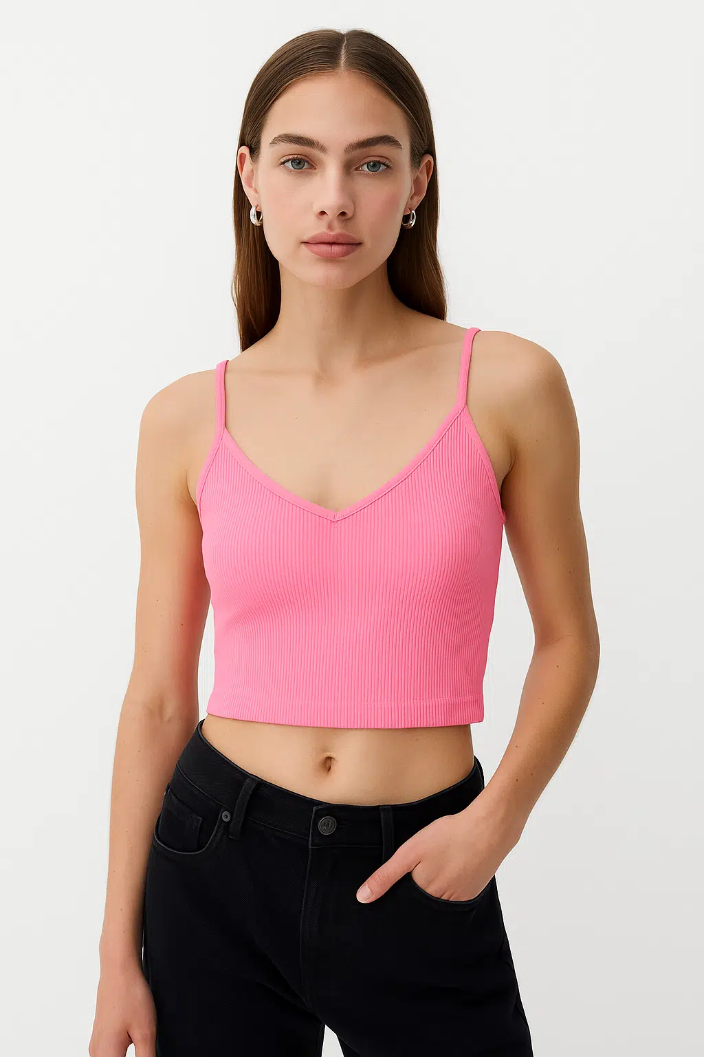 Top à bretelles pour jeunes filles (14-16 ans)