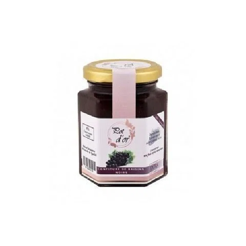 Confiture raisin noir pot d'or 250 g