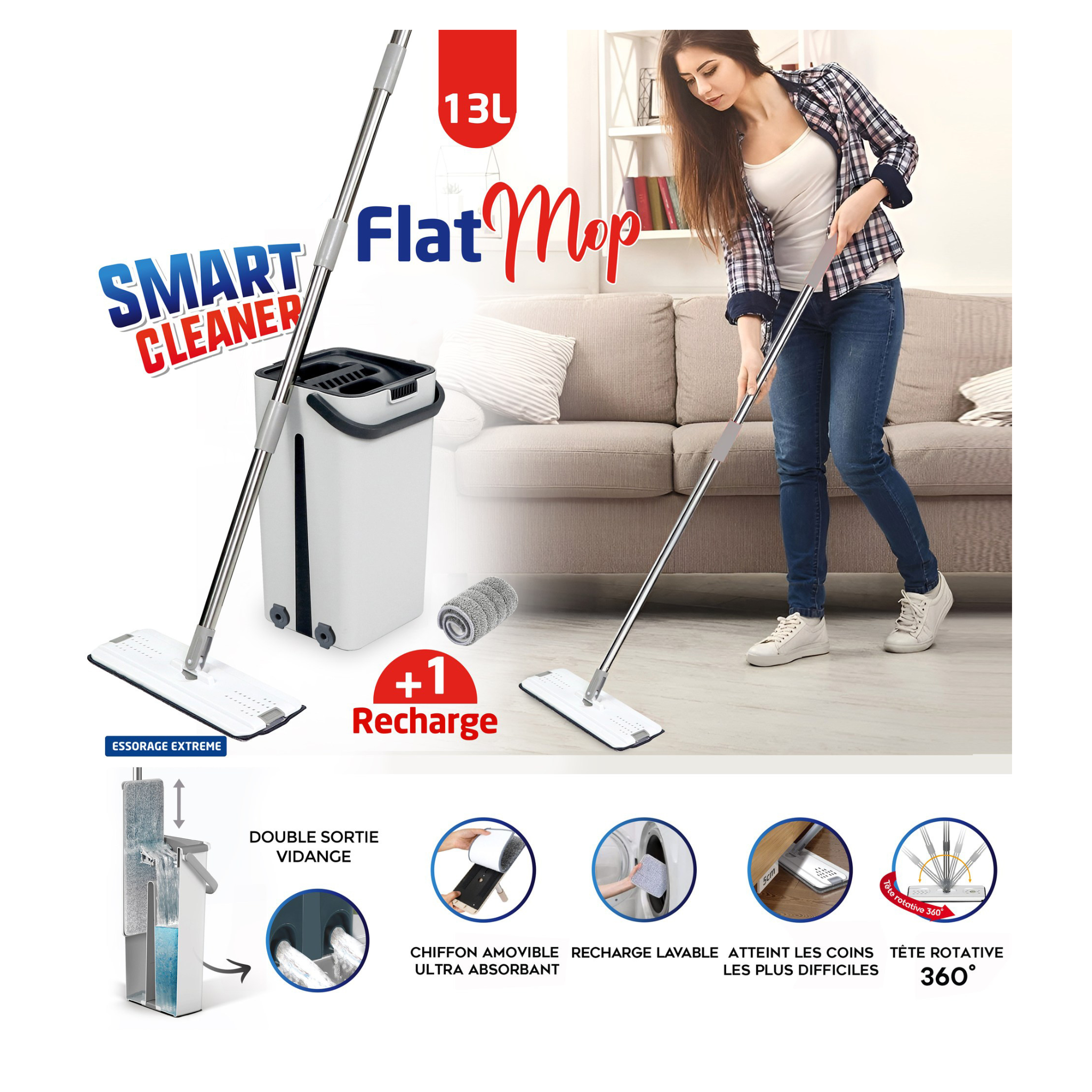 FLAT MOP PRO CLEANER
