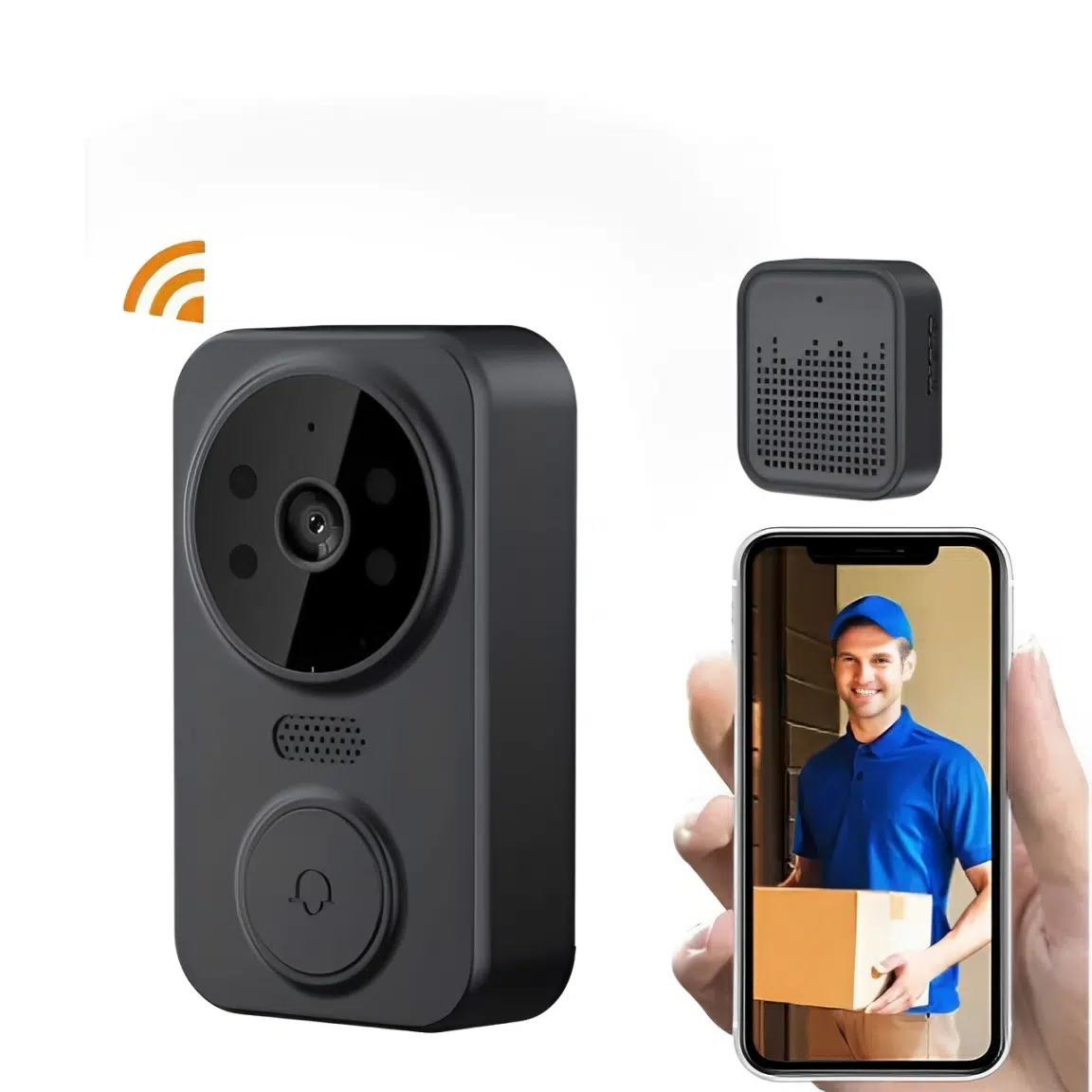 Sonnette HD WiFi جرس باب لاسلكي بكاميرا