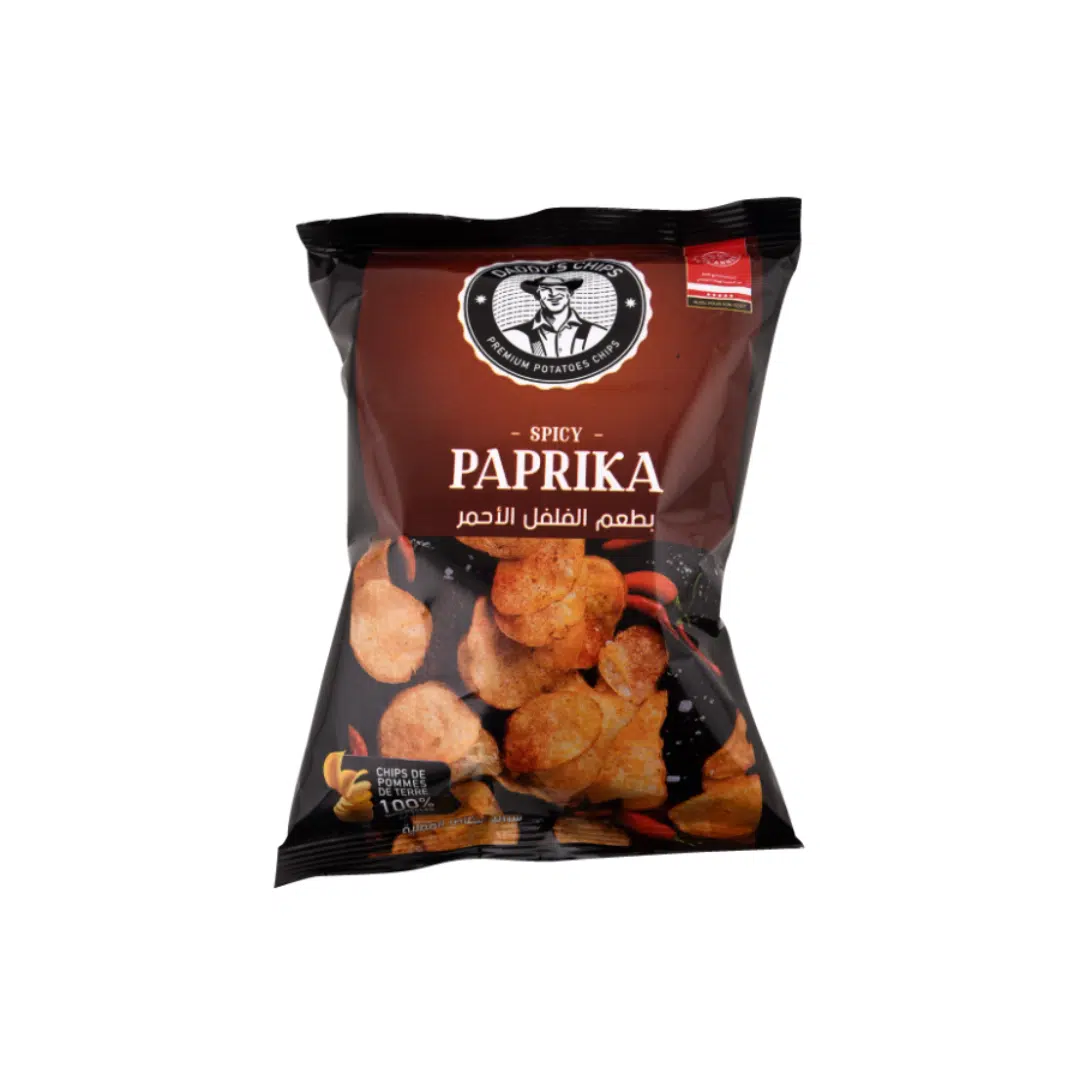 DADDY'S CHIPS PAPRIKA 30 GR