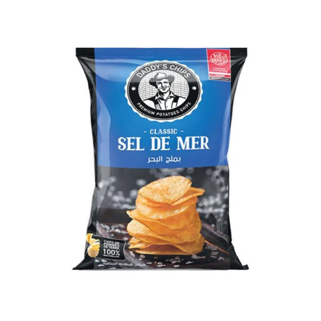 DADDY'S CHIPS SEL DE MER 30 GR
