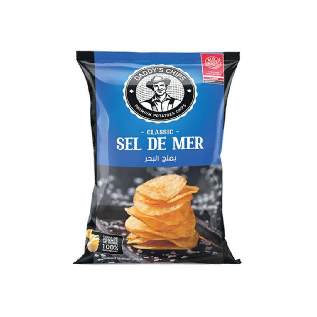 DADDY'S CHIPS SEL DE MER 70 GR