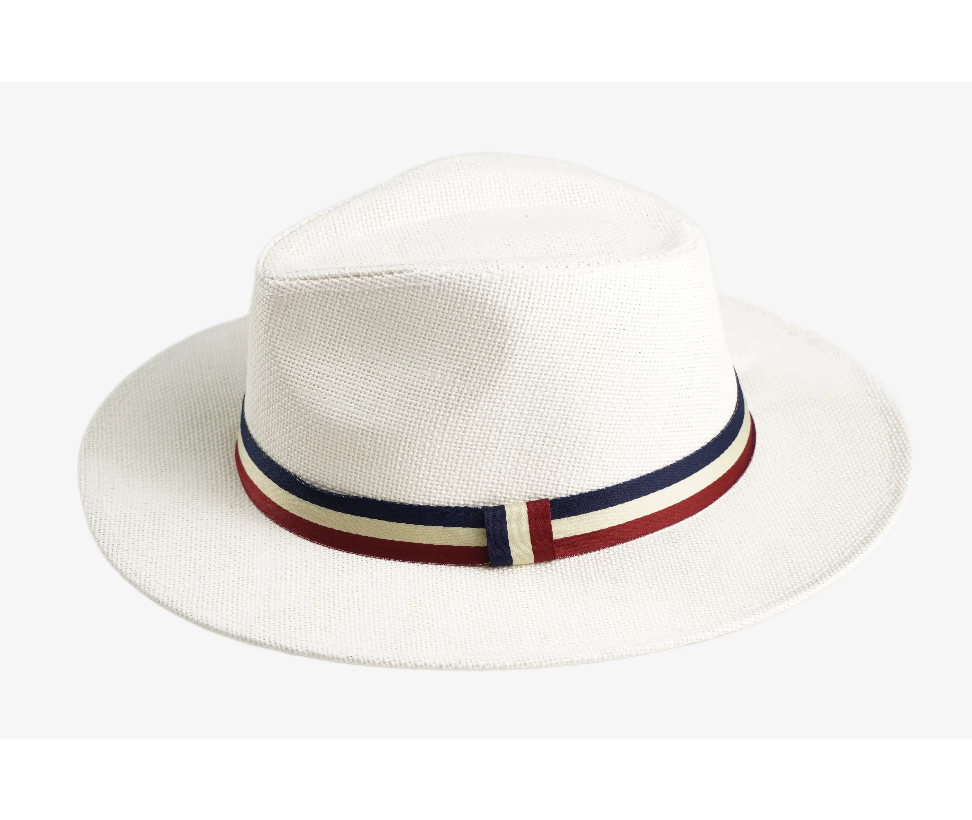 Chapeau Deauville Tricolore blanc