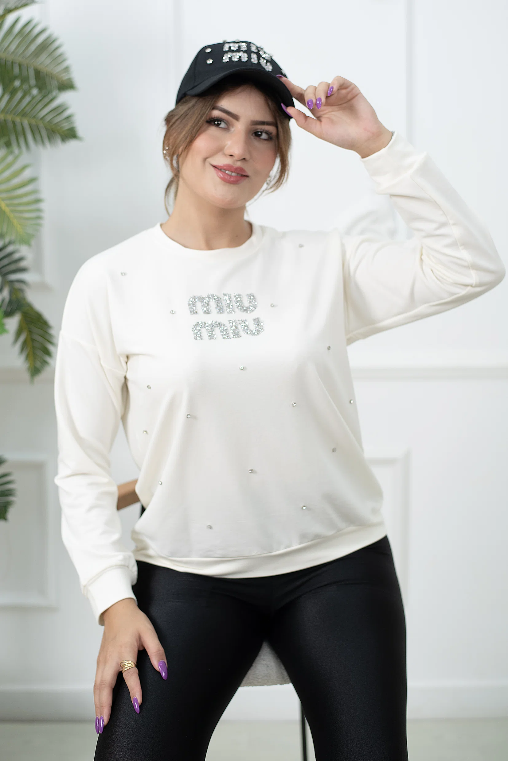 Pull Miu Miu Diamond Gros  (5T)
