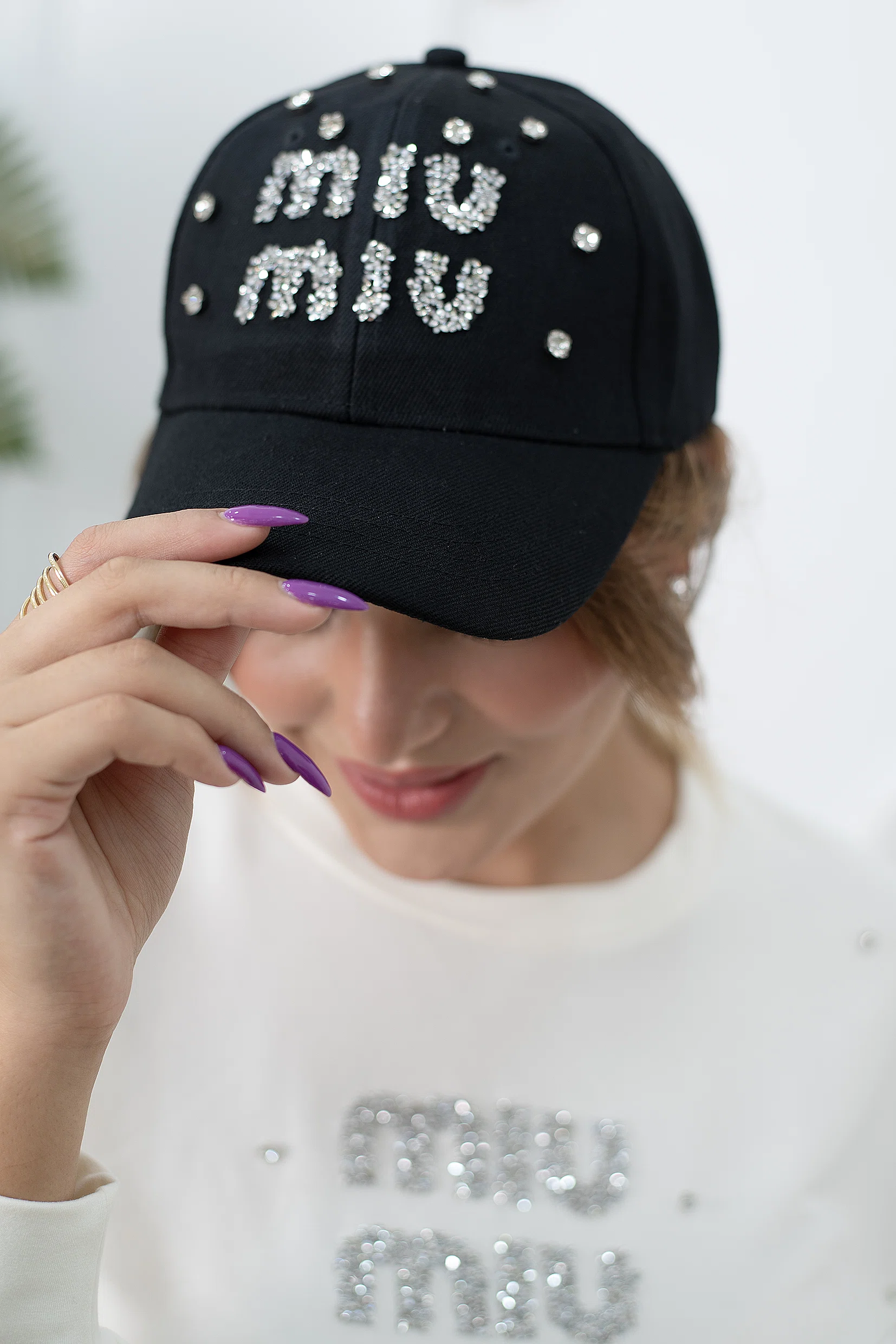 Casquette Miu Miu Diamond