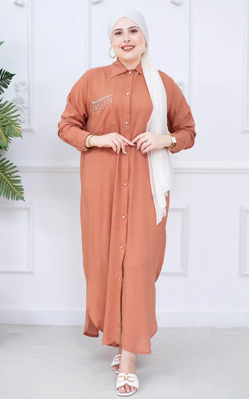 Robe Chemise Randa Unie