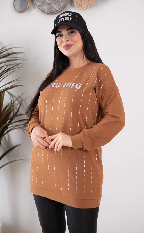 Pull Miu Miu Diamond Voilée