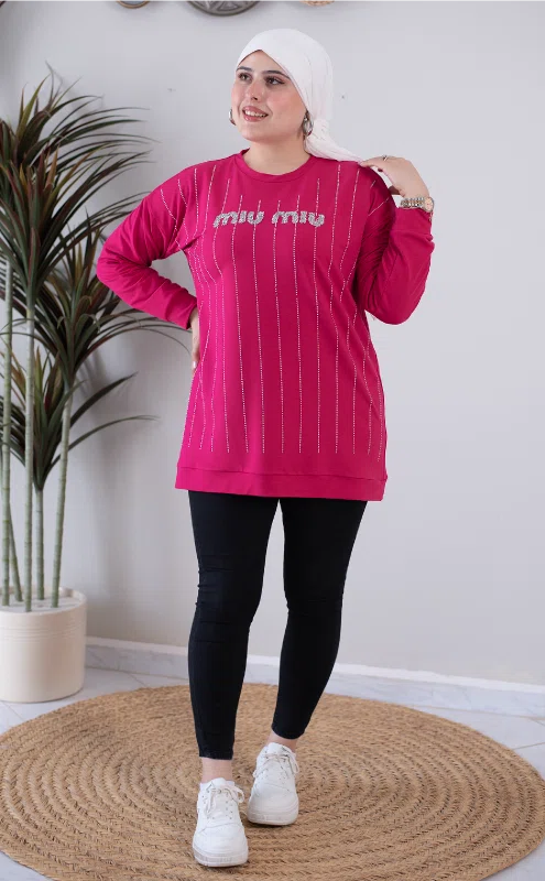 Pull Miu Miu Diamond Voilée