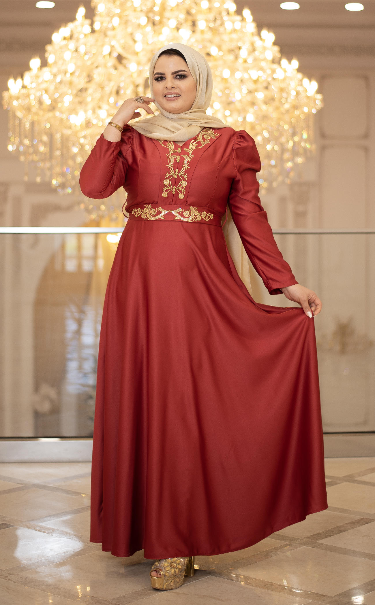 Robe Koussim Voilée