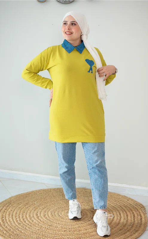 Pull Coeur Voilée Gros  (7T)