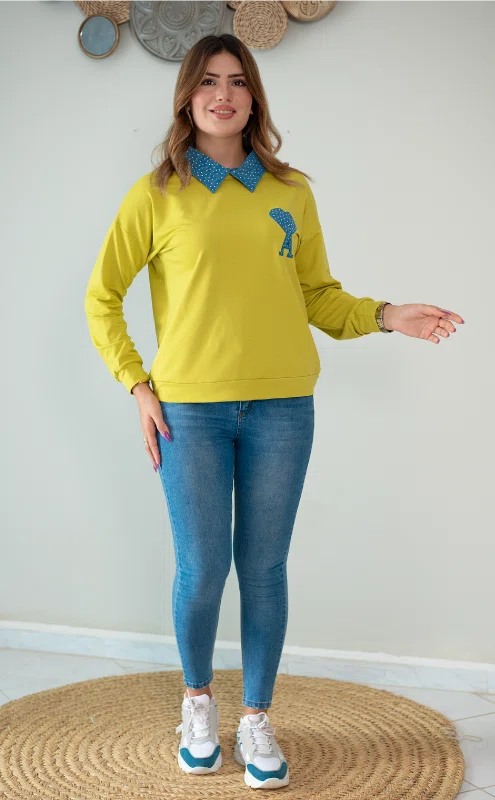 Pull Coeur Courte