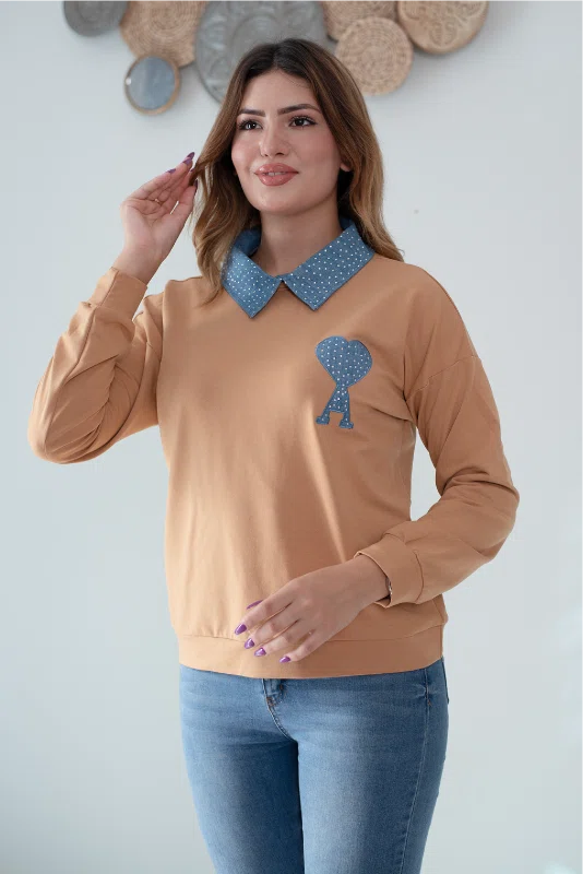 Pull Coeur Courte