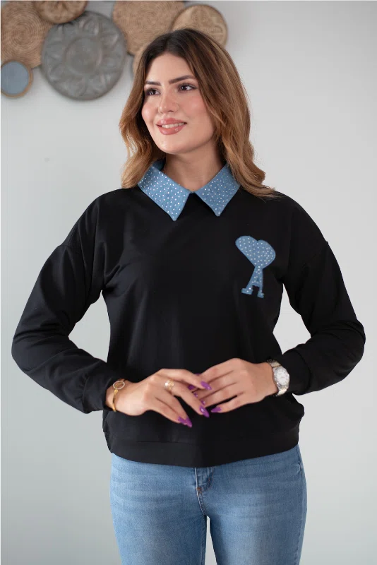 Pull Coeur Courte