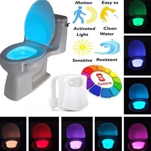 Eclairage LED pour WC |ضوء  ليلي بتقنية استشعار الحركة