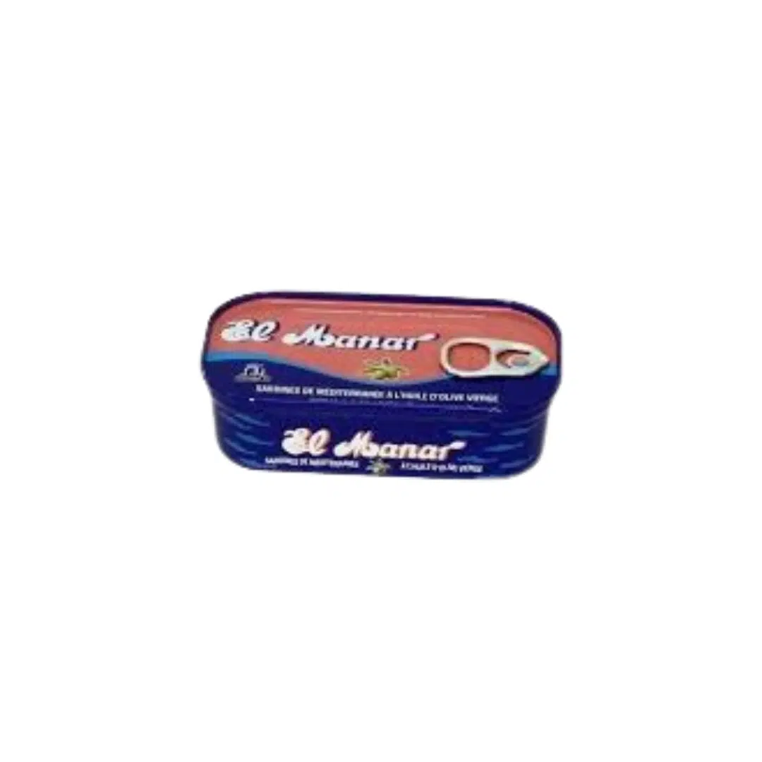 BTE SARDINE HO 125 GR EL MANAR