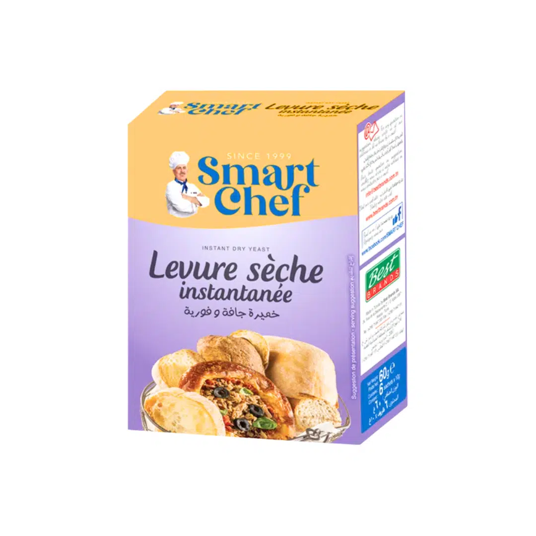 LEVURE INSTANTANE 6*10 GR SMART CHEF