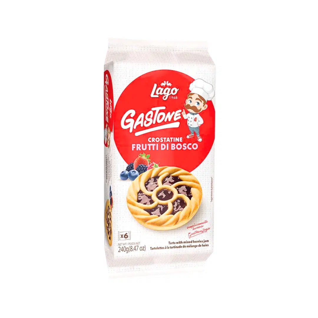 CROSTATINE FRUITS DE BOIS 6 PCES GASTONE