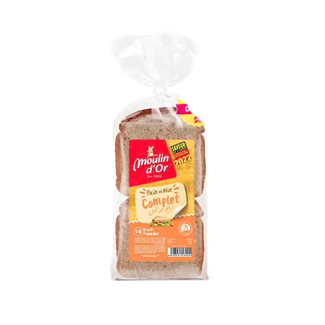 PAIN DE MIE COMPLET MOULIN DOR