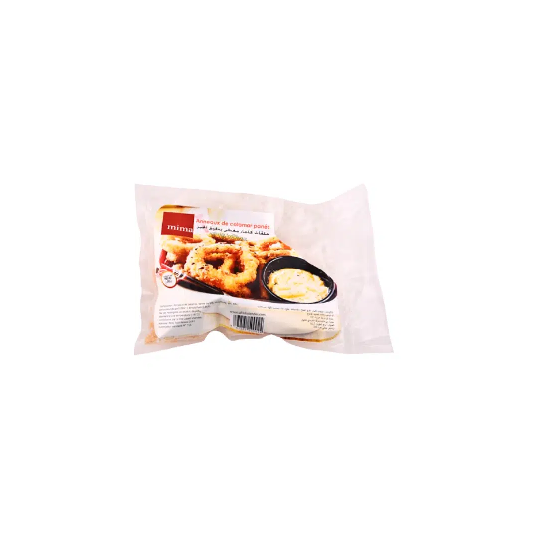 Anneaux de calamar panés mima 200g