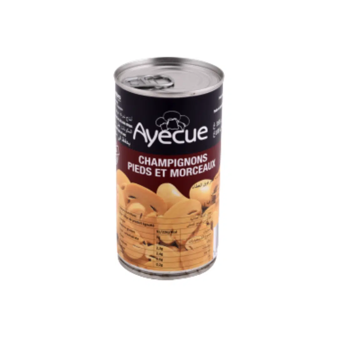 CHAMPIGNON PIED ET MORCEAUX 355 GR AYECUE