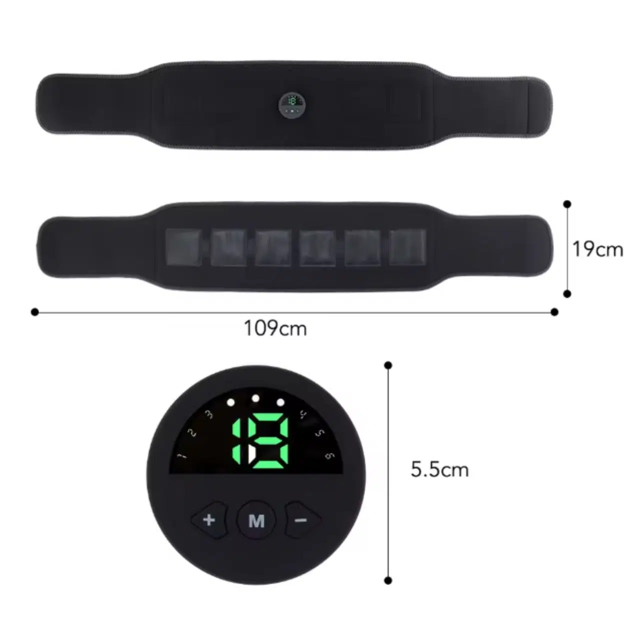 Ceinture de massage intelligente EMS | حزام لعضلات البطن