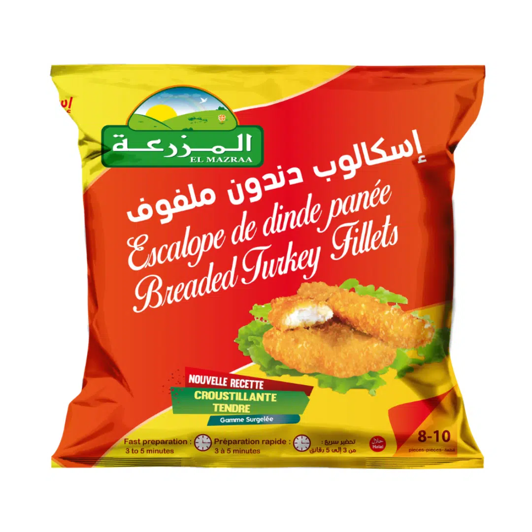ESCALOPE DINDE PANE MAZRAA