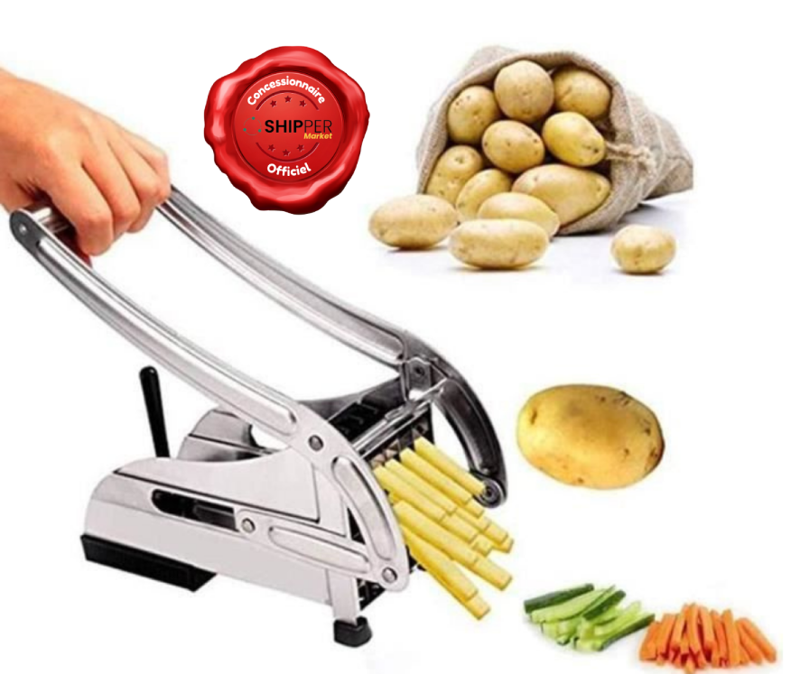 Coupe frites en acier inoxydable