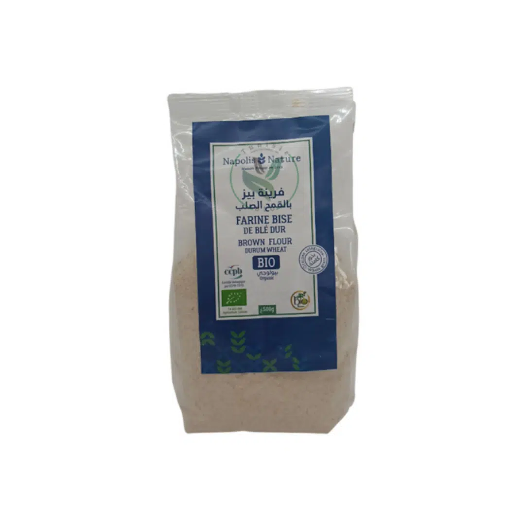 FARINE BISE BIO 500 GR NAPOLIS