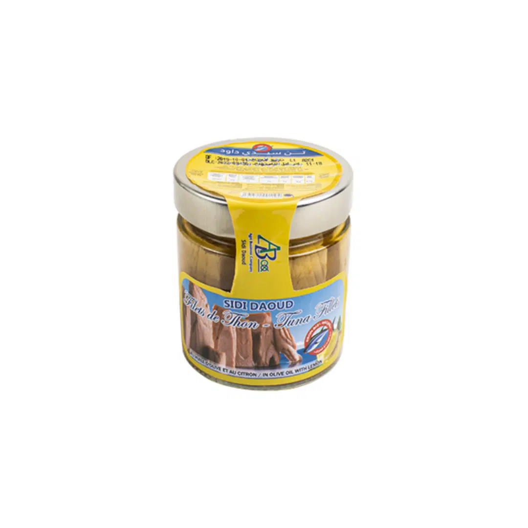FILET DE THON 190 GR HO-CITRON SIDI DAOUED