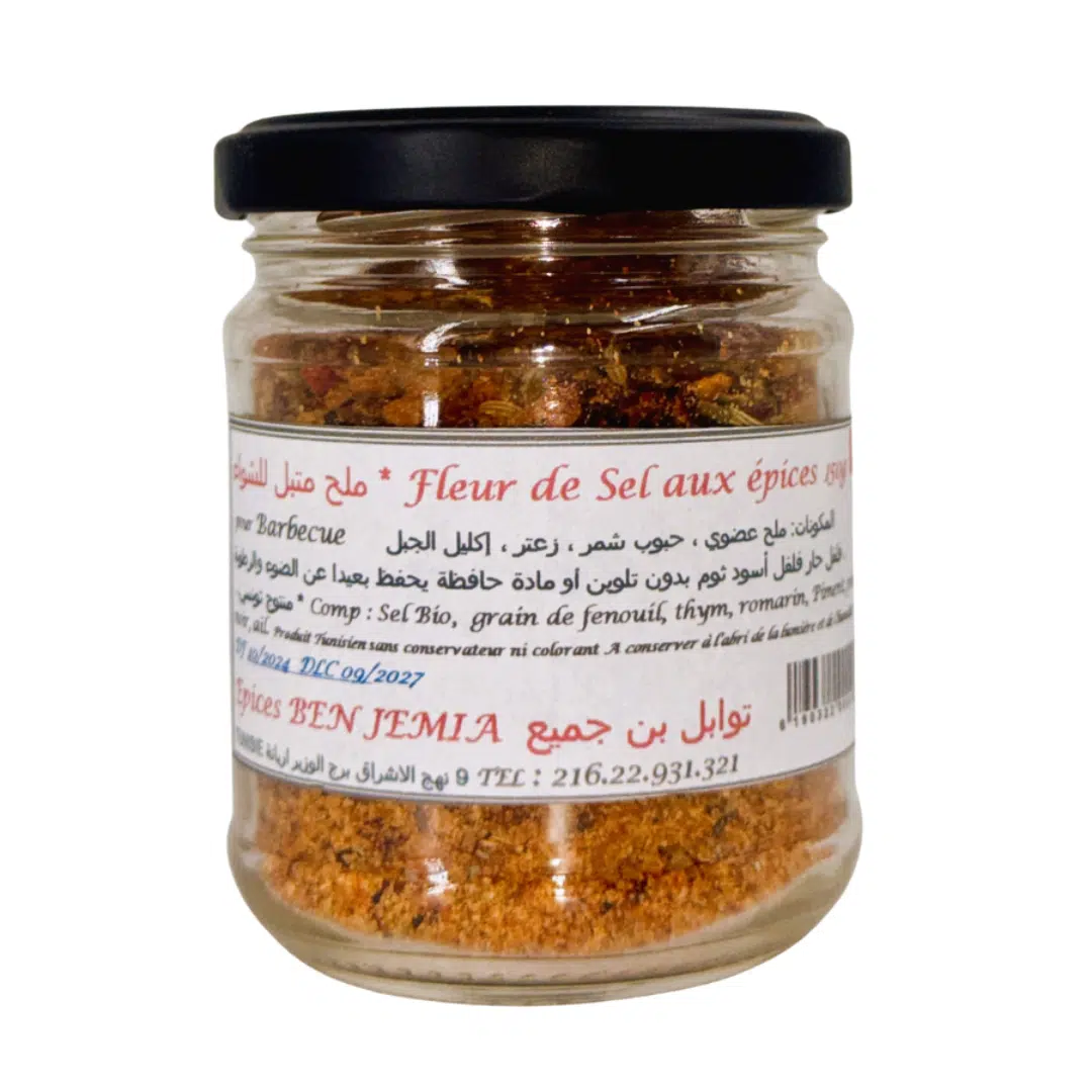 FLEUR DE SEL AUX EPICES 150GR