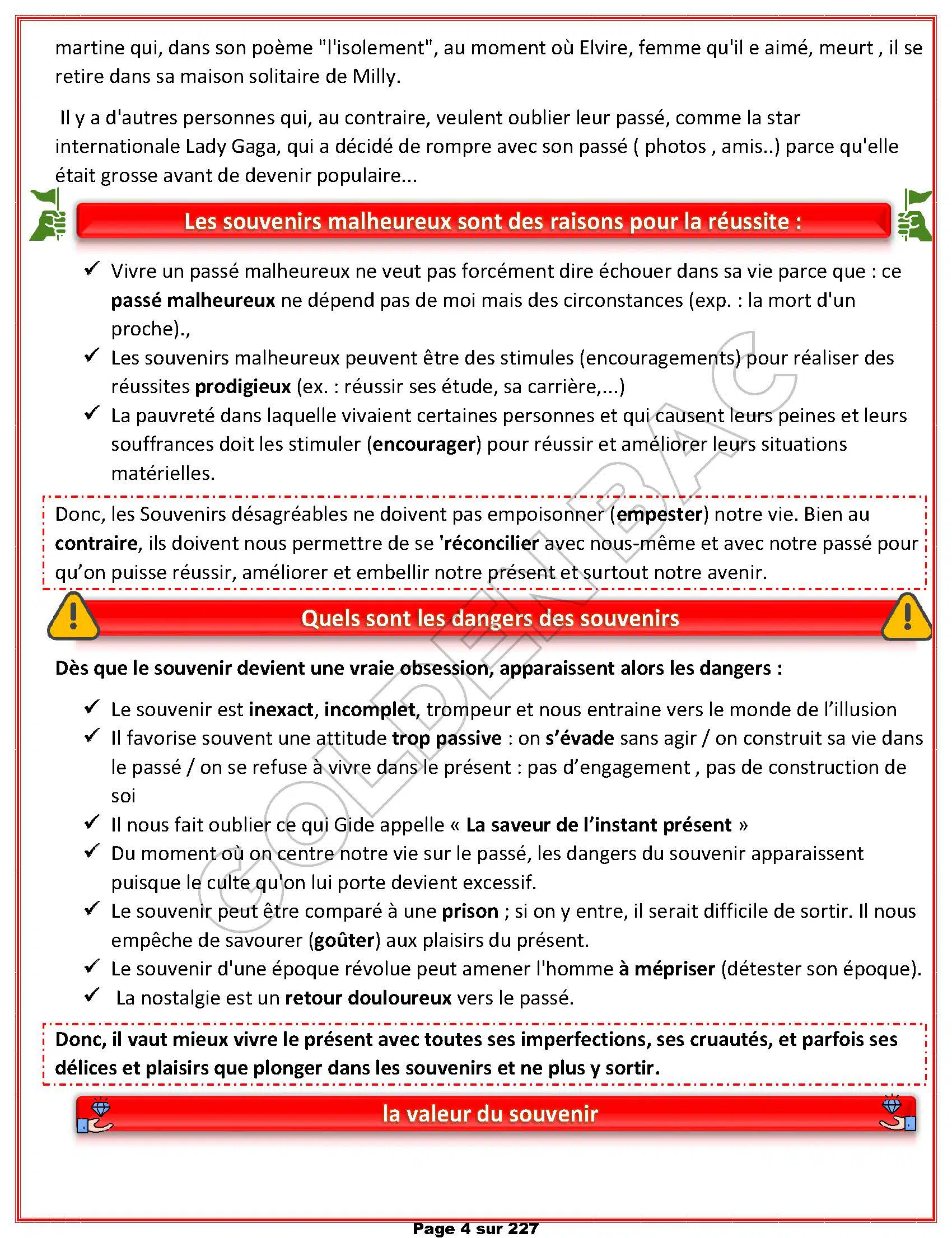 FRANCAIS - TOUTE LANNEE - BAC SCIENTIFIQUES