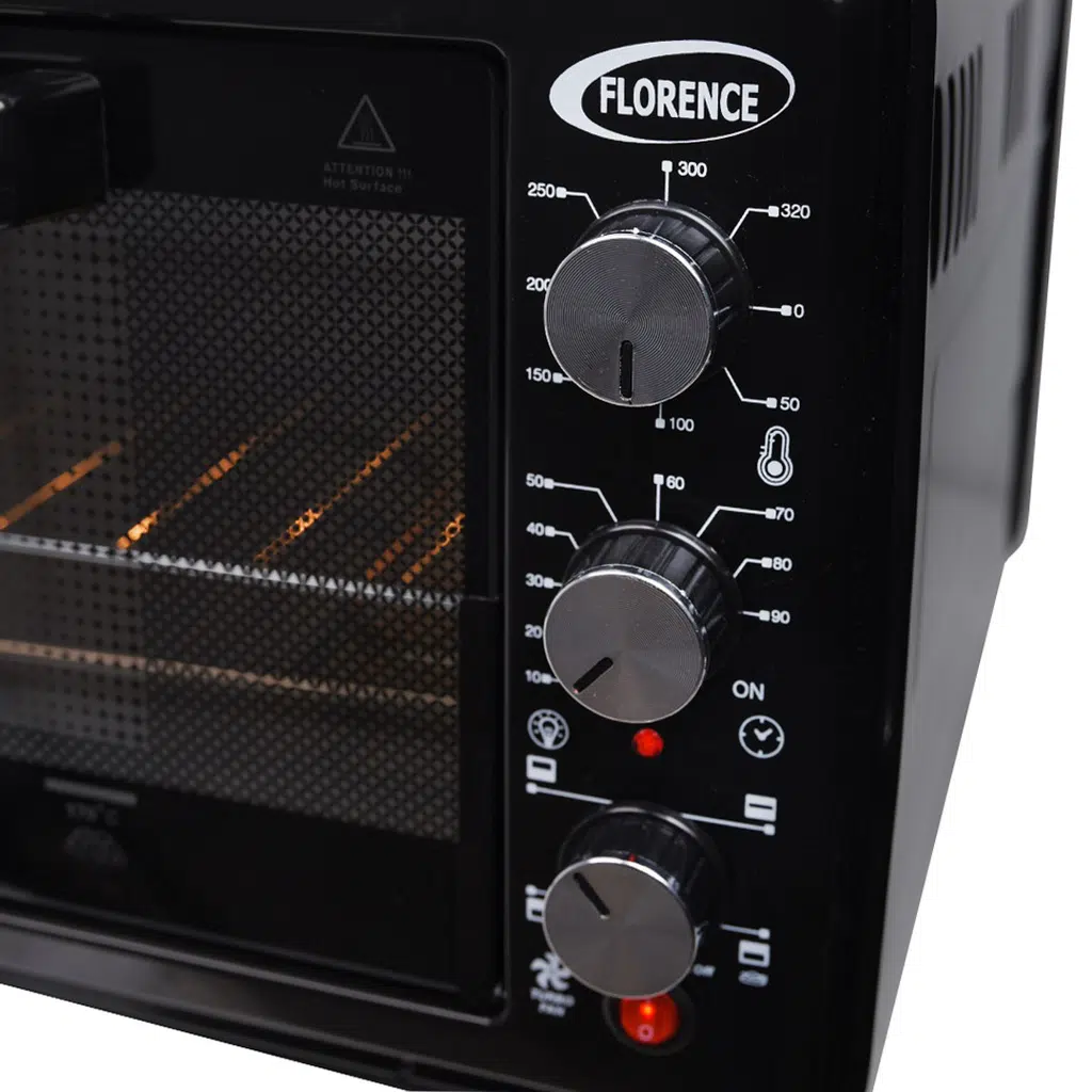 Four Électrique Florence Chaleur Tournante - 52 Litres - 1500 w