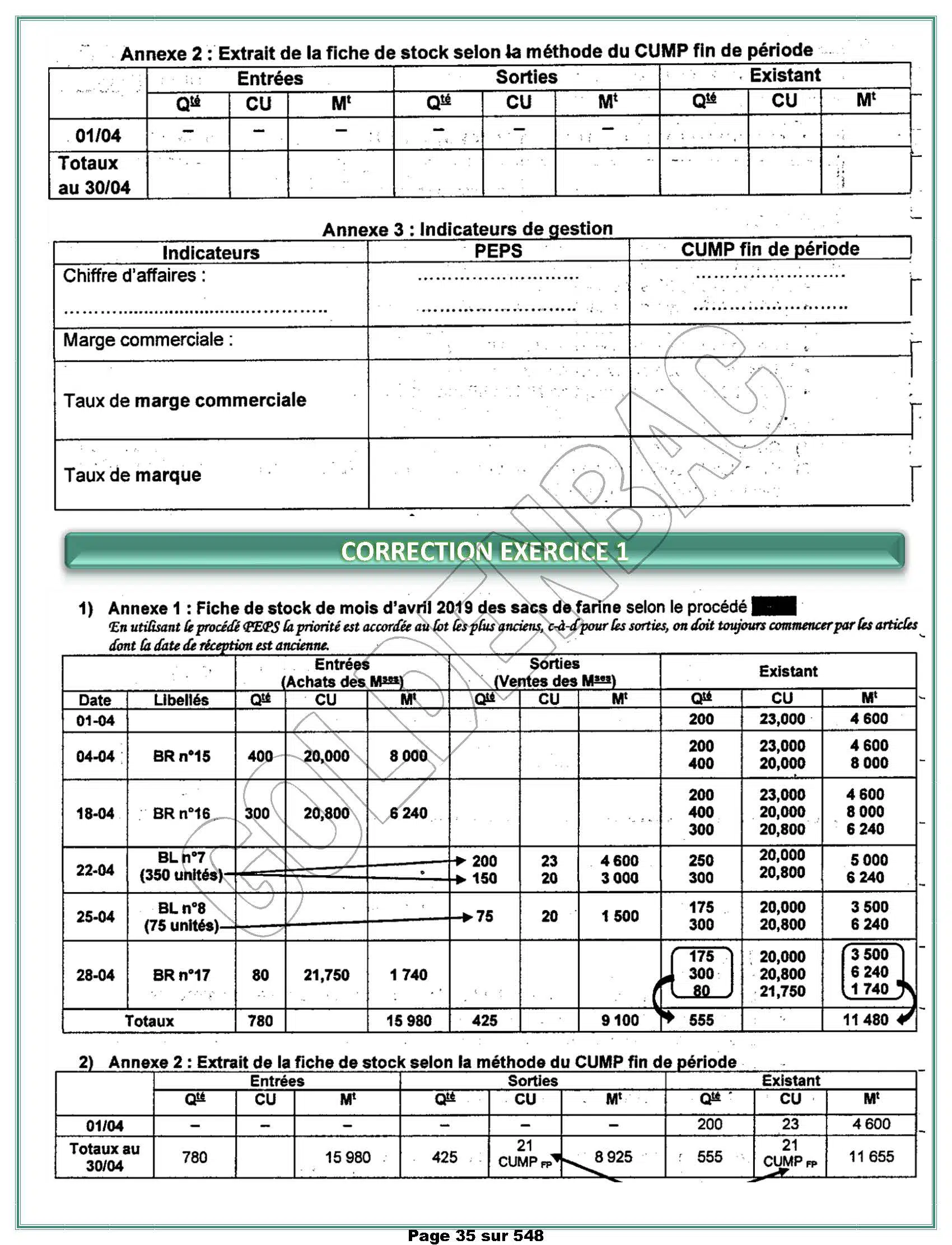 GESTION - TOUTE LANNEE - BAC ECONOMIE