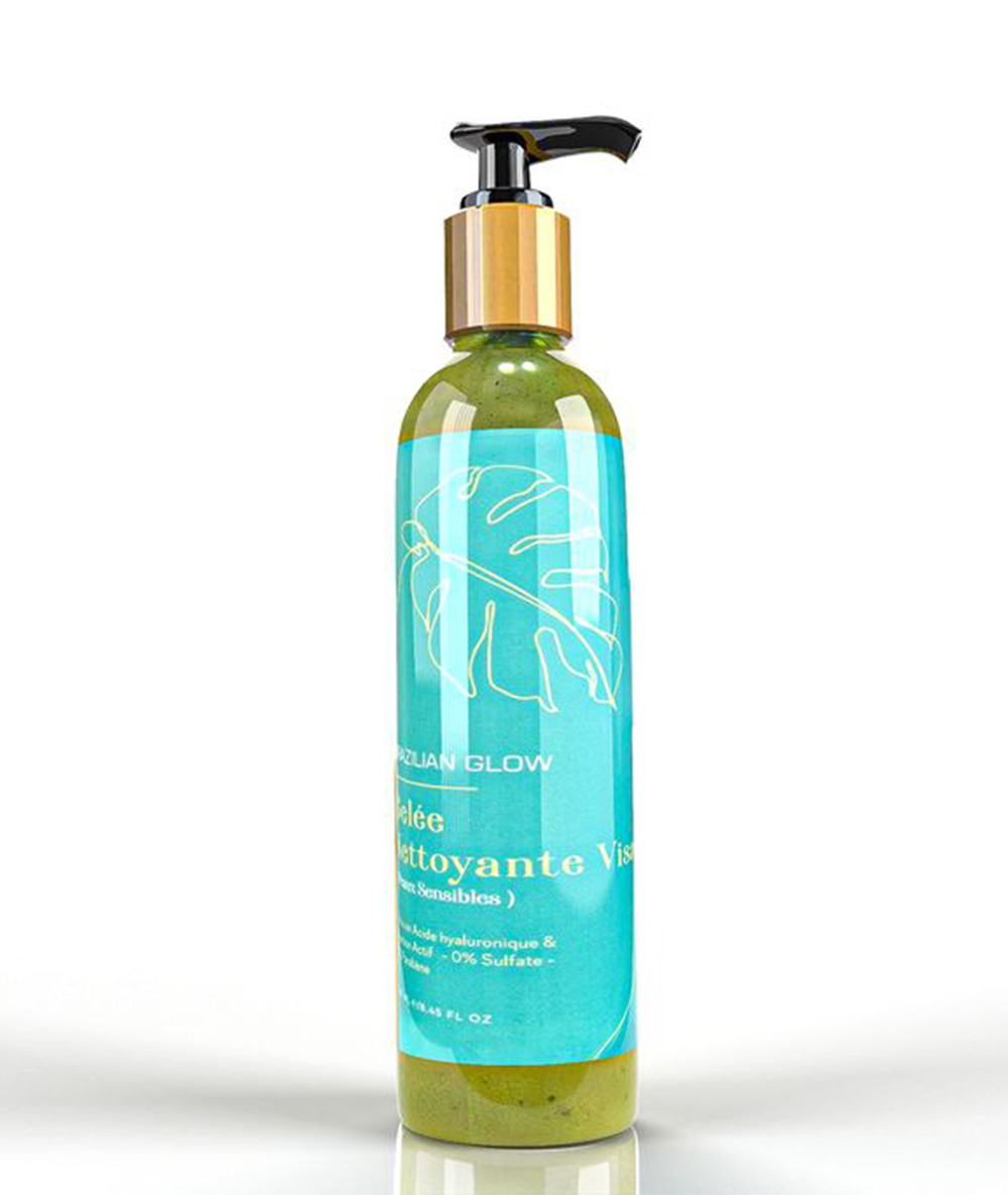 Brazilian Glow - Gel nettoyant visage Sans Sulfate au charbon actif