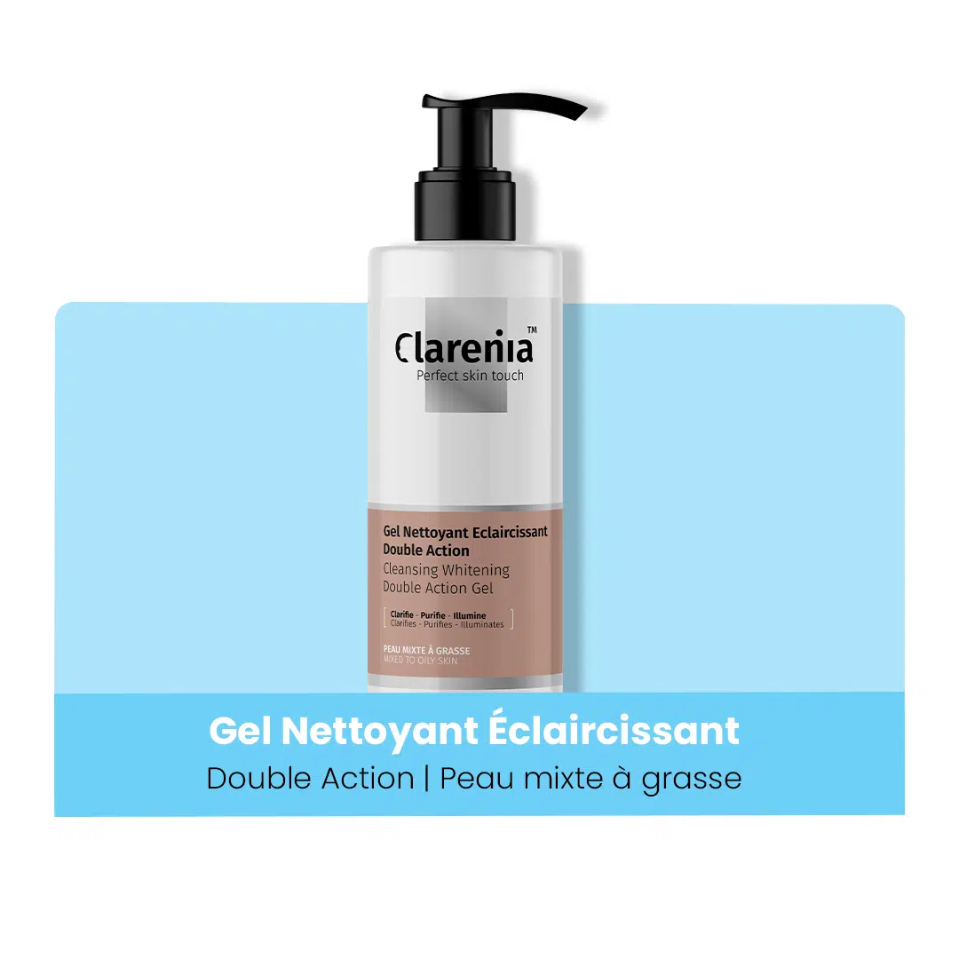 CLARENIA GEL NETTOYANT ECLAIRCISSANT DOUBLE ACTION PMG 200ML