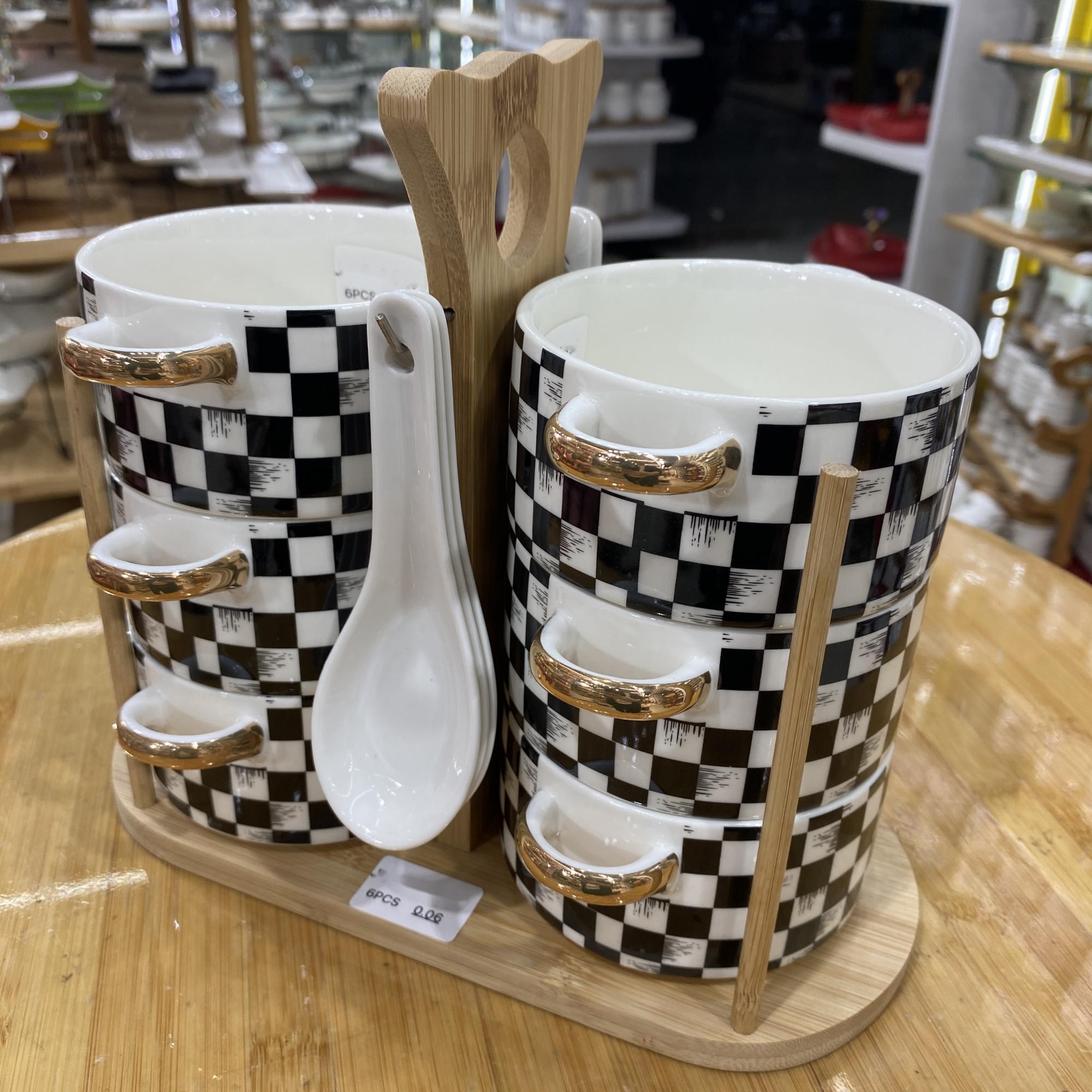 Pot à soupe rond en céramique  JC7548