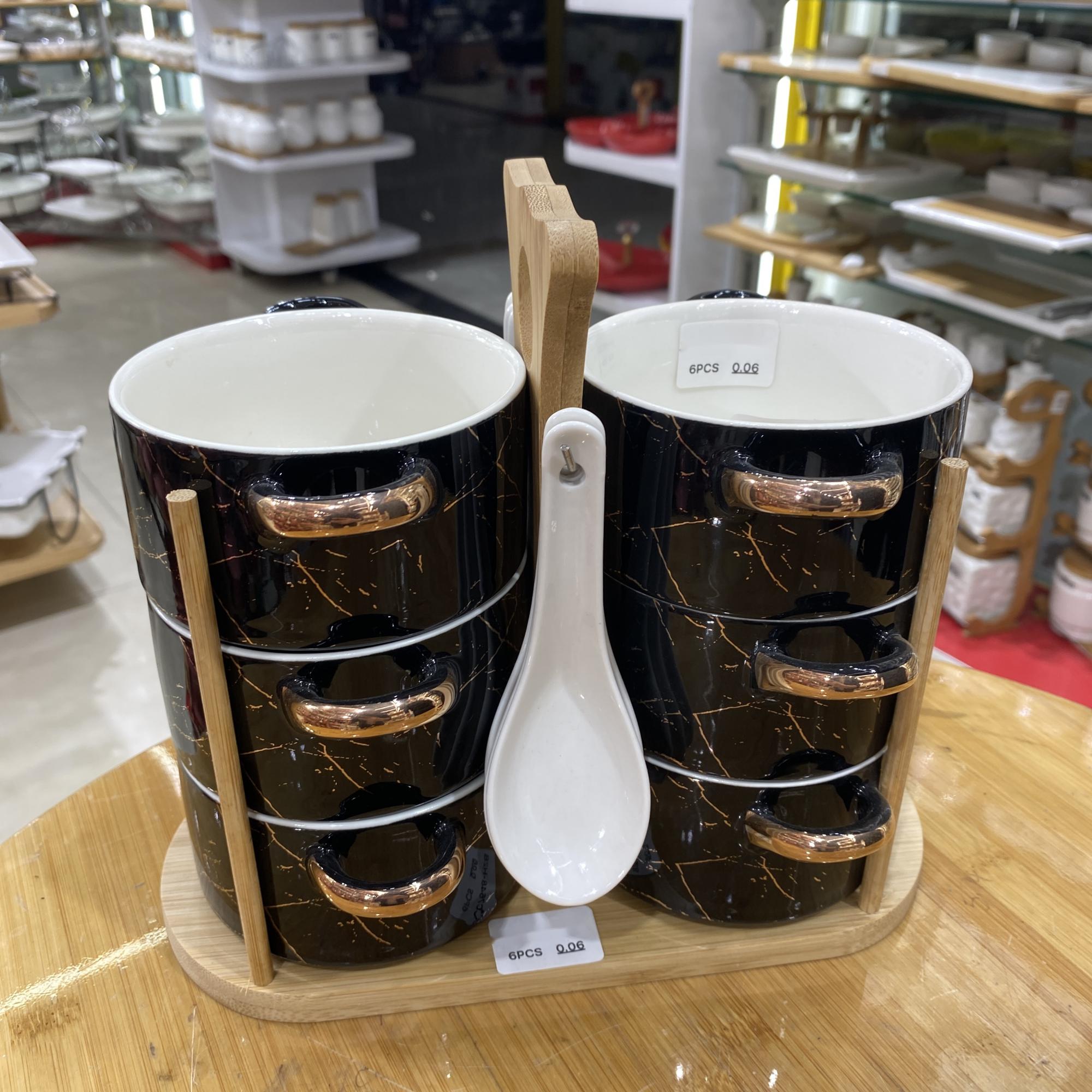 Pot à soupe rond en céramique  JC7548