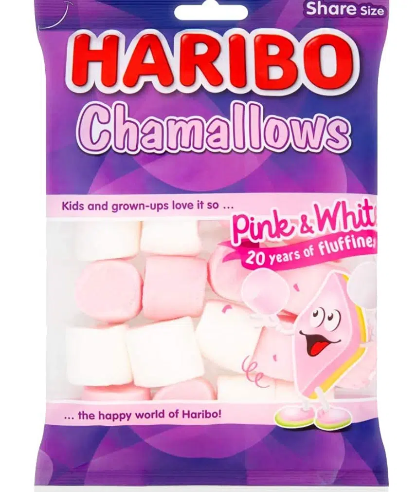 HARIBO CHAMALLOWS PINK & WHITE