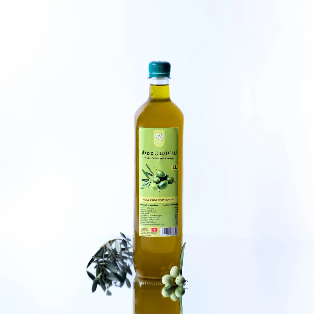 HUILE D'OLIVE EXTRA VIERGE BY 1L