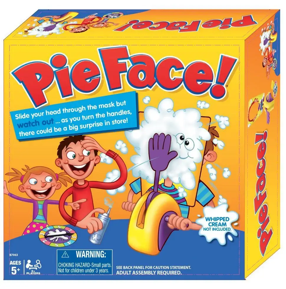 Pie face - Jeu de la chantilly d'ambiance