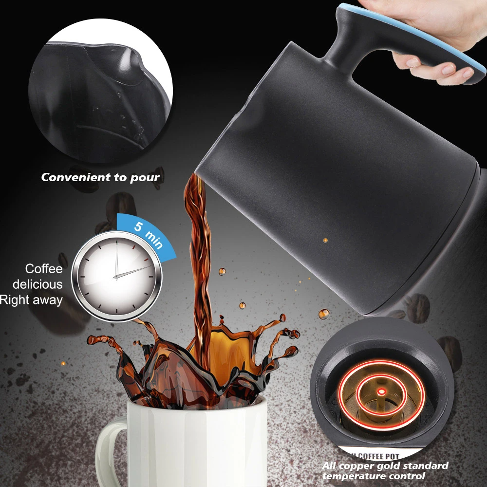 Cafetière Électrique Sans Fil & Portable