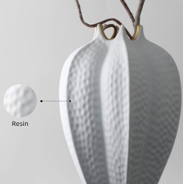 vase white Pumpkin long