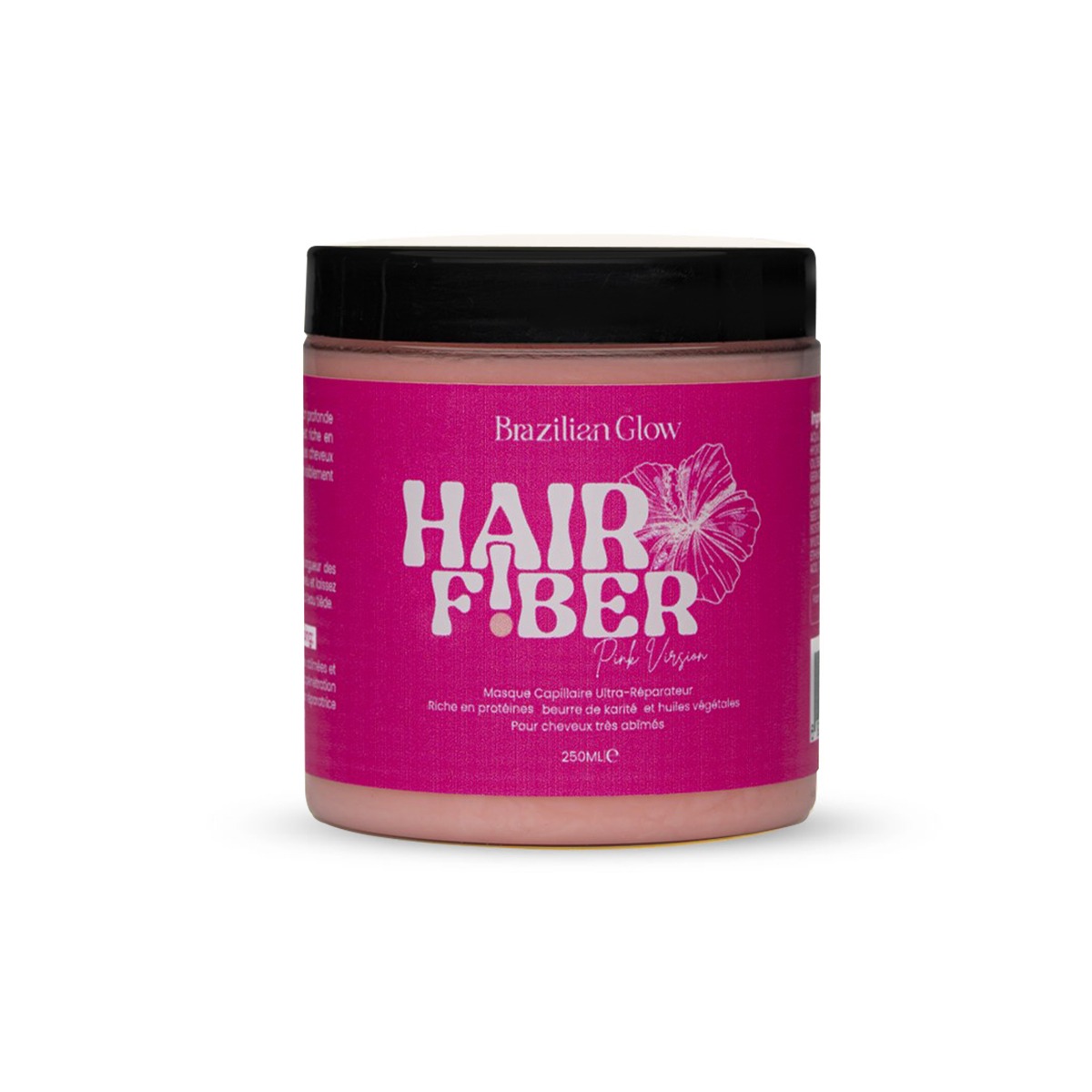 Brazilian Glow - Pink Fiber Hair Mask Brazilian Glow