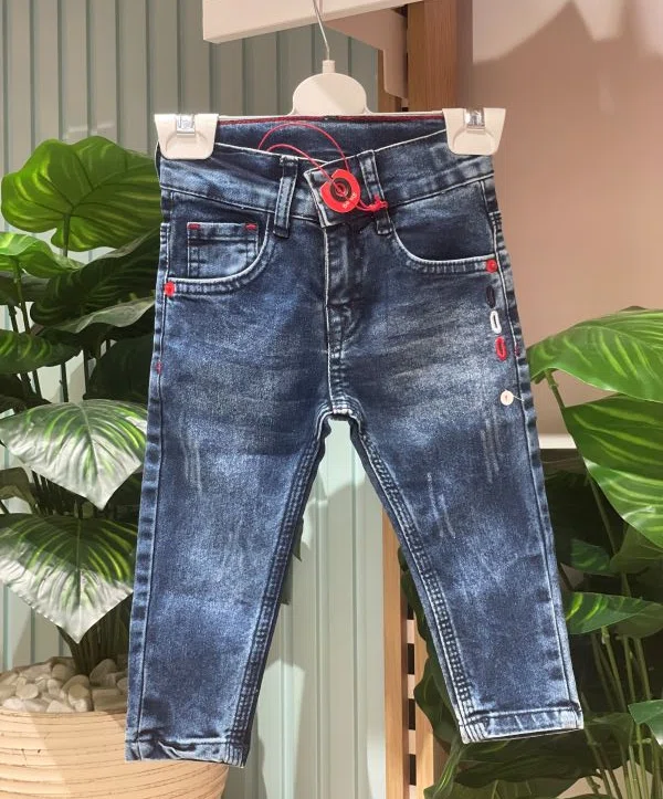 Pantalon Jeans Garçon – Réf 2509 – (1 an à 13 ans)