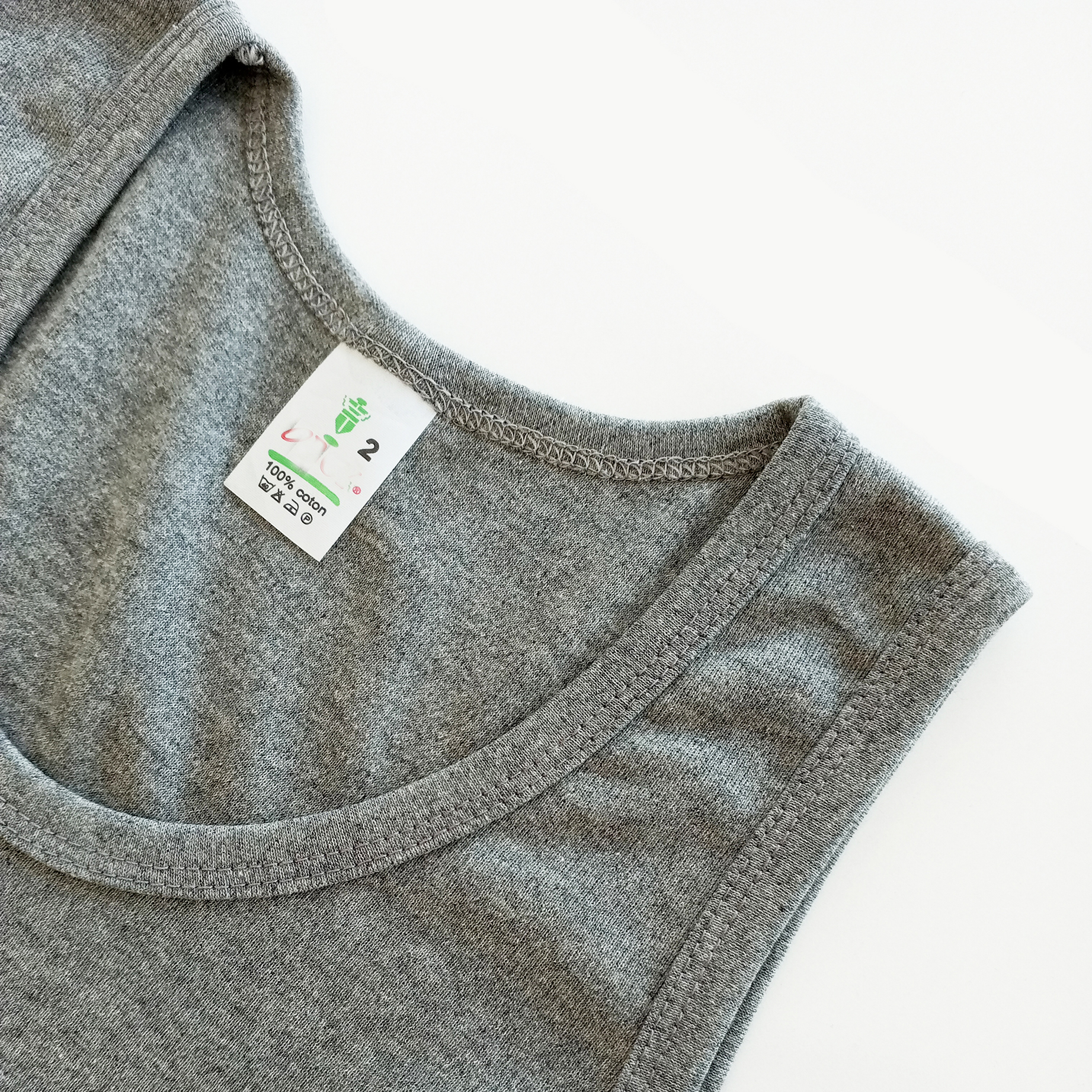 PACK 6 DEBARDEURS HOMME GRIS