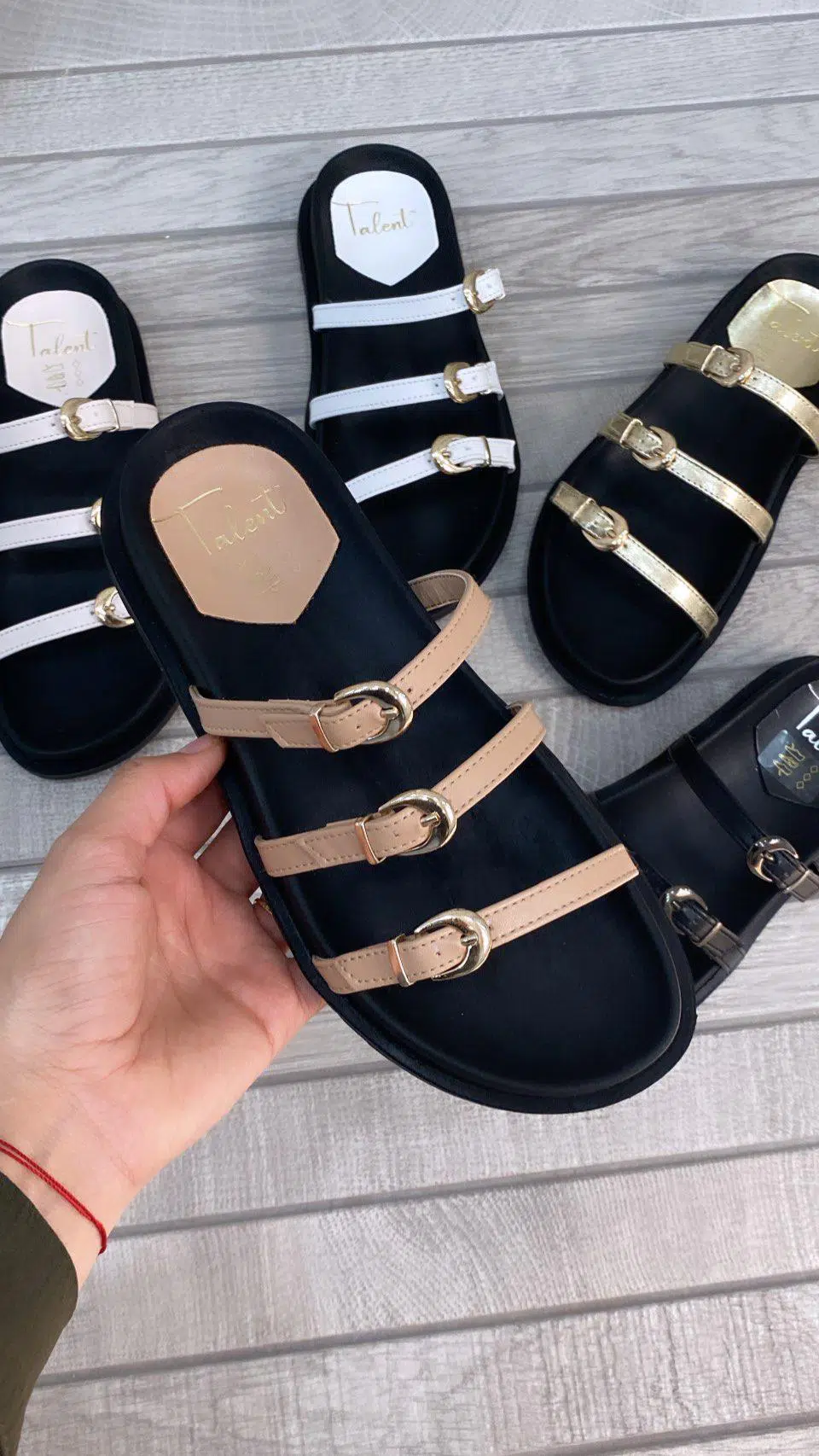 MULES AVEC 3 BOUCLES