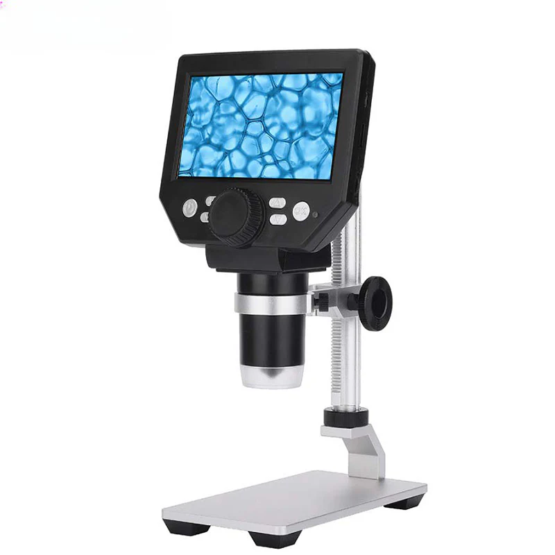 Microscope Digital Ajustable LCD 4.3" 1-1000X 10MP