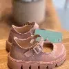 Chaussures Derbies Fille – Modèle Élégance (Rose, Noir, Beige) (P24-P35)
